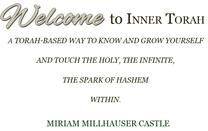 Welcome to Inner Torah